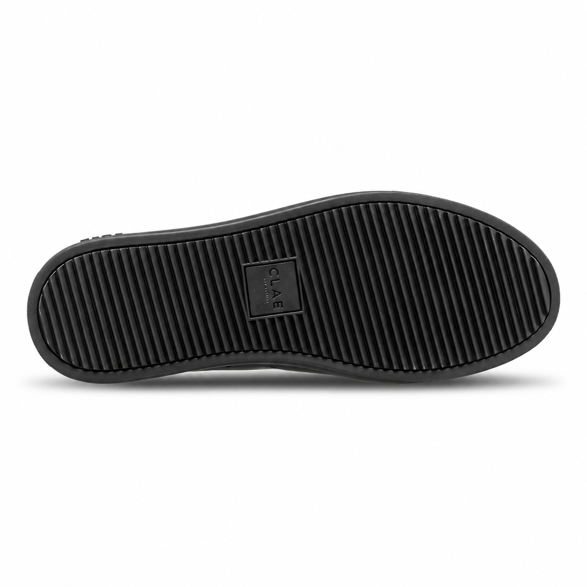 CLAE Bradley Essentials Triple Black Leather — outsole